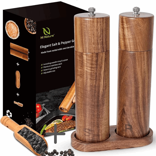 Peper- & zoutmolens set