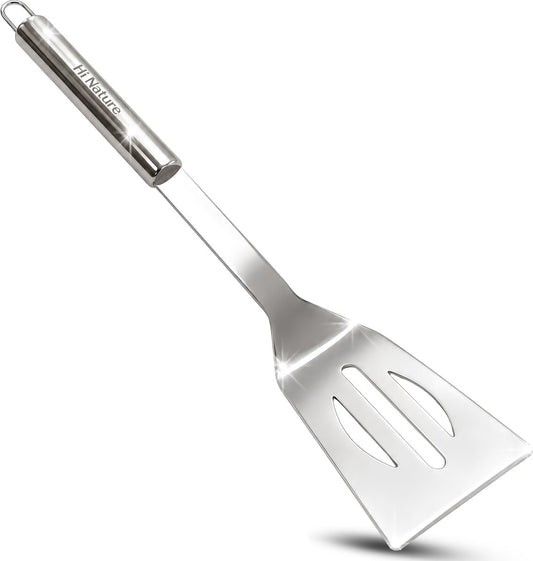 Hi Nature stainless steel spatula with thin precision edge