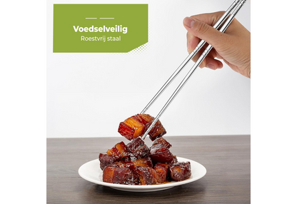 Luxe Chopsticks Set (Zilver)