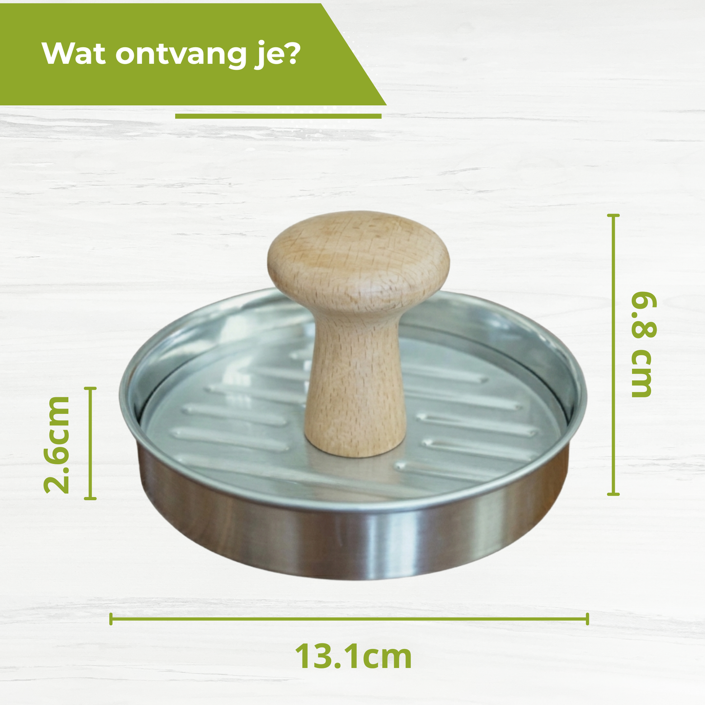 Professionele Hamburgerpers en Hamburgermaker