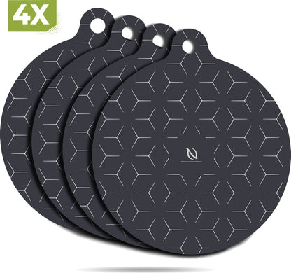 Hi Nature silicone induction hob protector mats set of 4