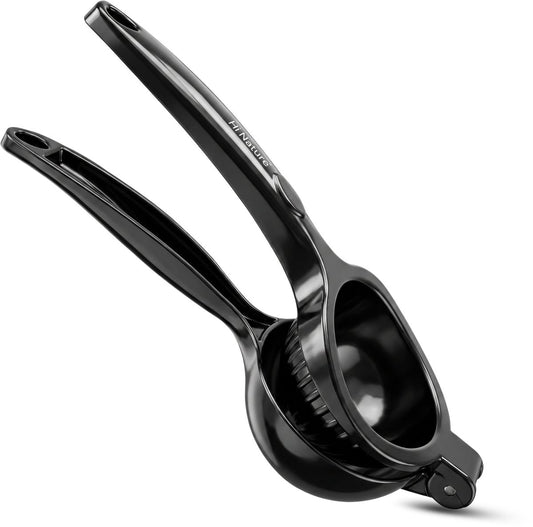Hi Nature black zinc alloy lemon squeezer citrus juicer