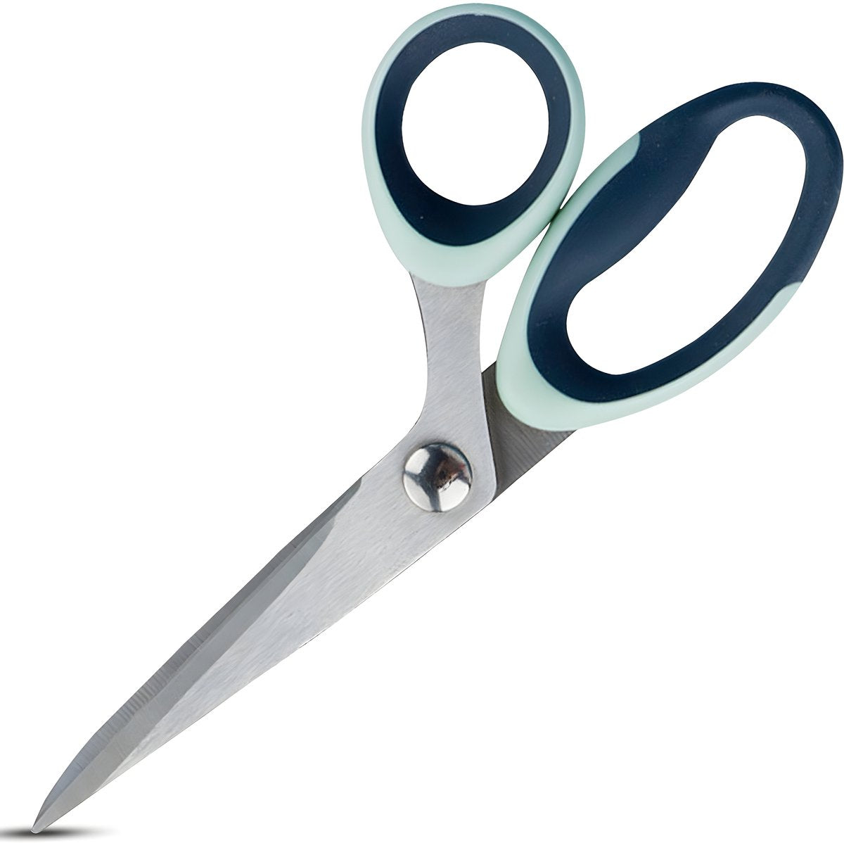 Hi Nature stainless steel household scissors with non-slip grip