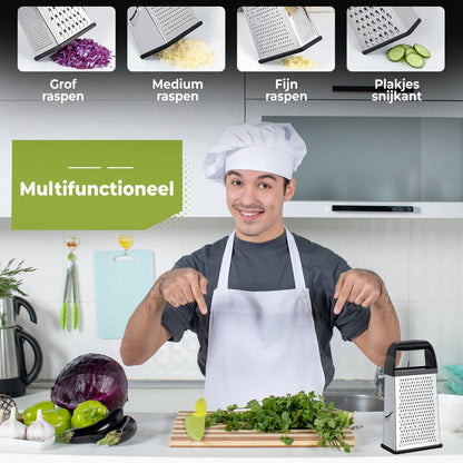 Raspen - Multifunctionele Torenrasp met Bakje