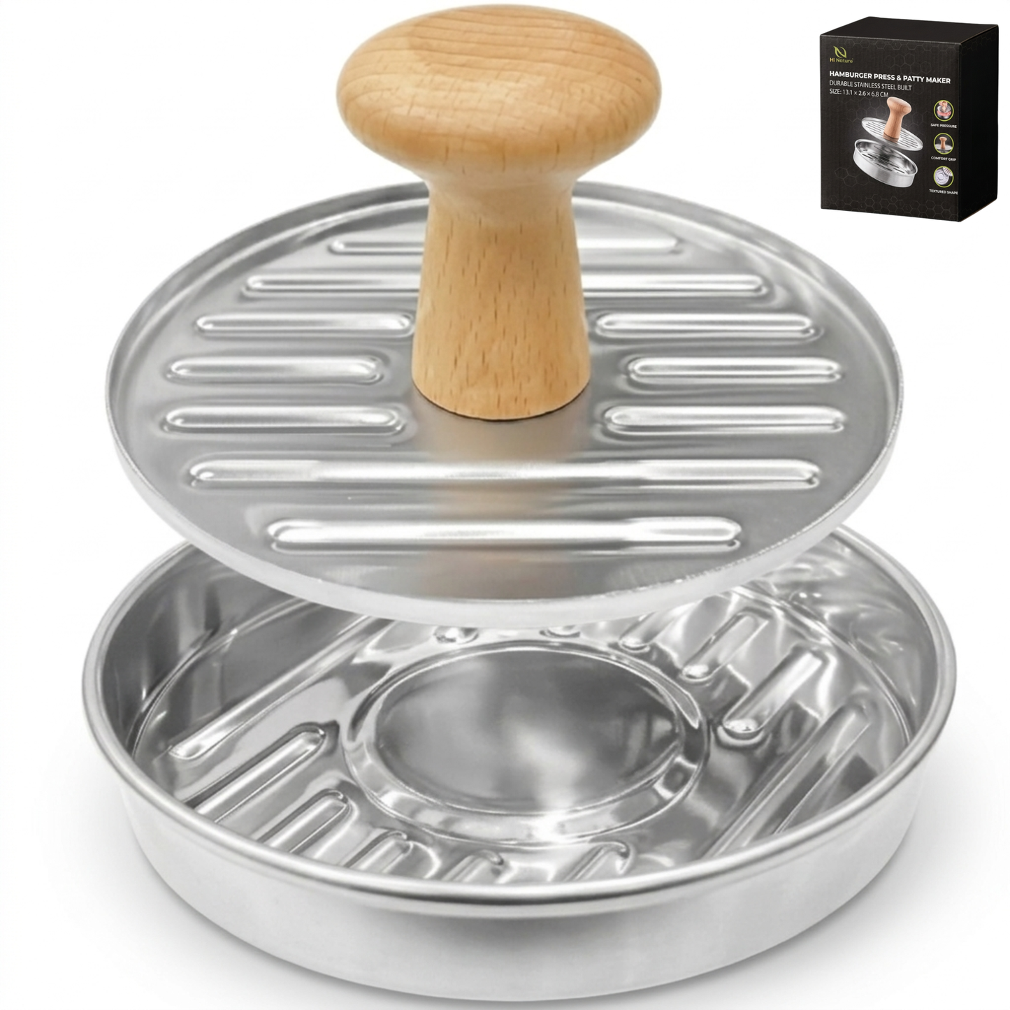 Professionele Hamburgerpers en Hamburgermaker