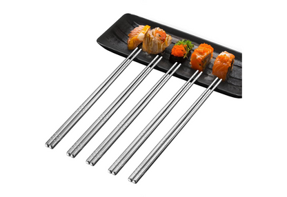 Luxe Chopsticks Set (Zilver)