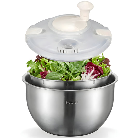 Slacentrifuge - Rotare Salade Spinner - RVS