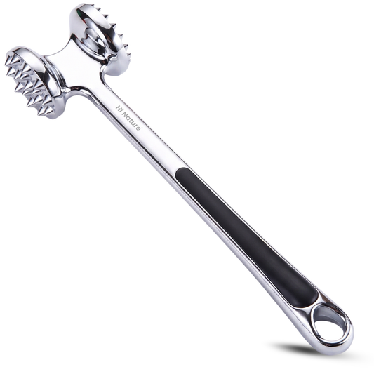 Hi Nature double-sided stainless steel meat tenderizer
