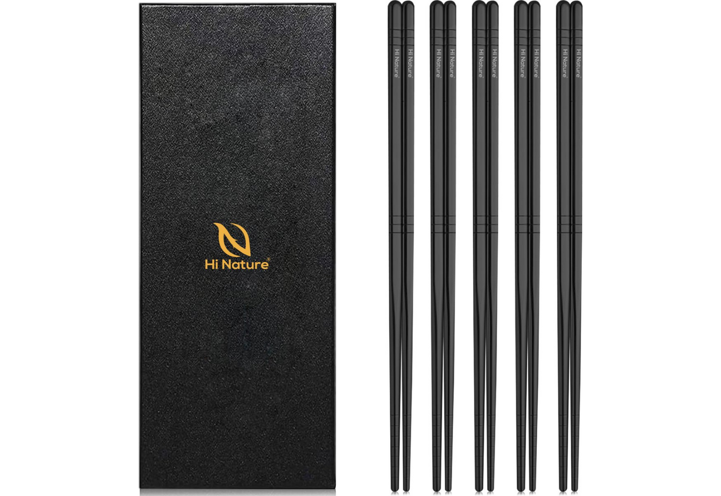 Luxe Chopsticks Set (Zwart)