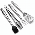Grillbesteck-Set, 4-teilig