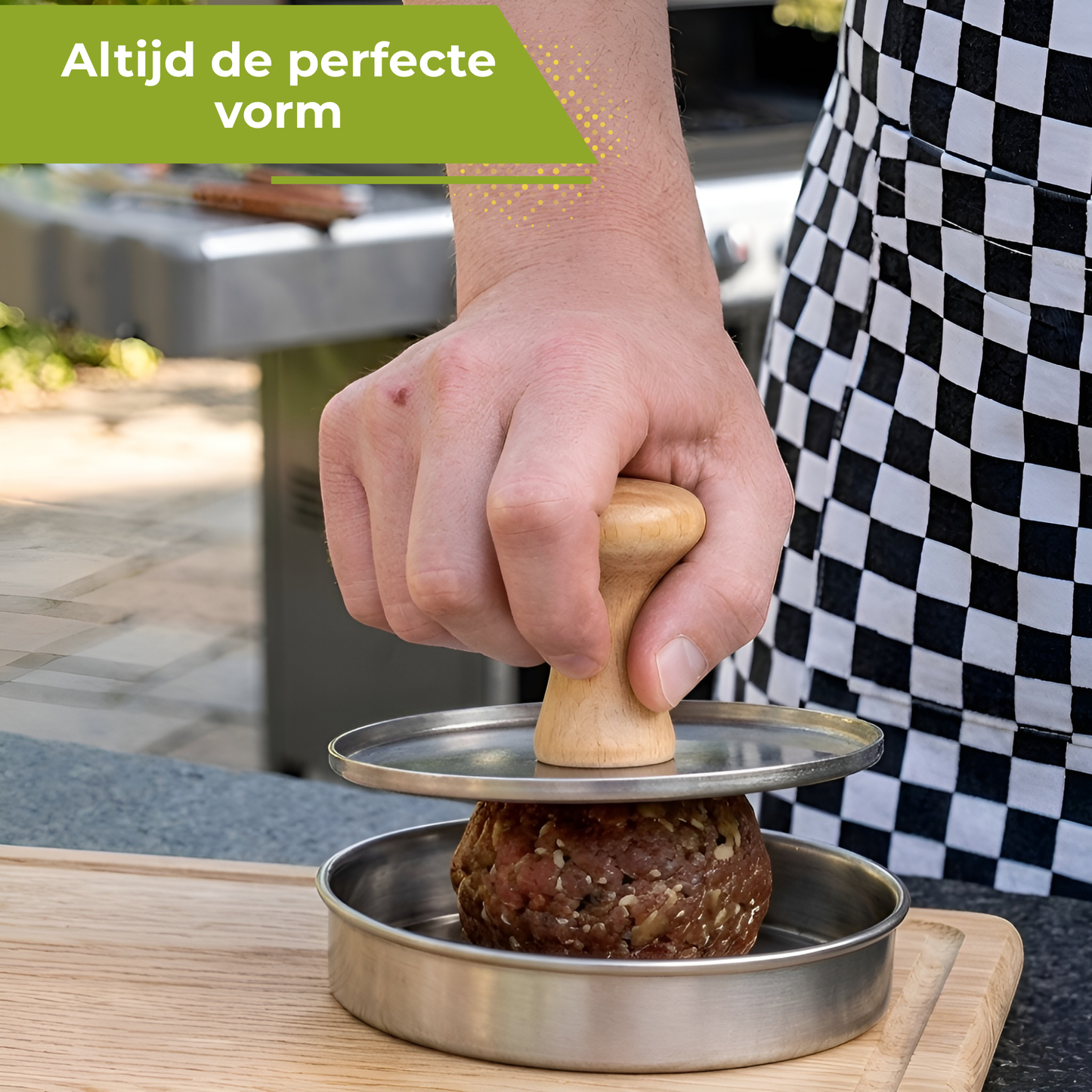 Professionele Hamburgerpers en Hamburgermaker