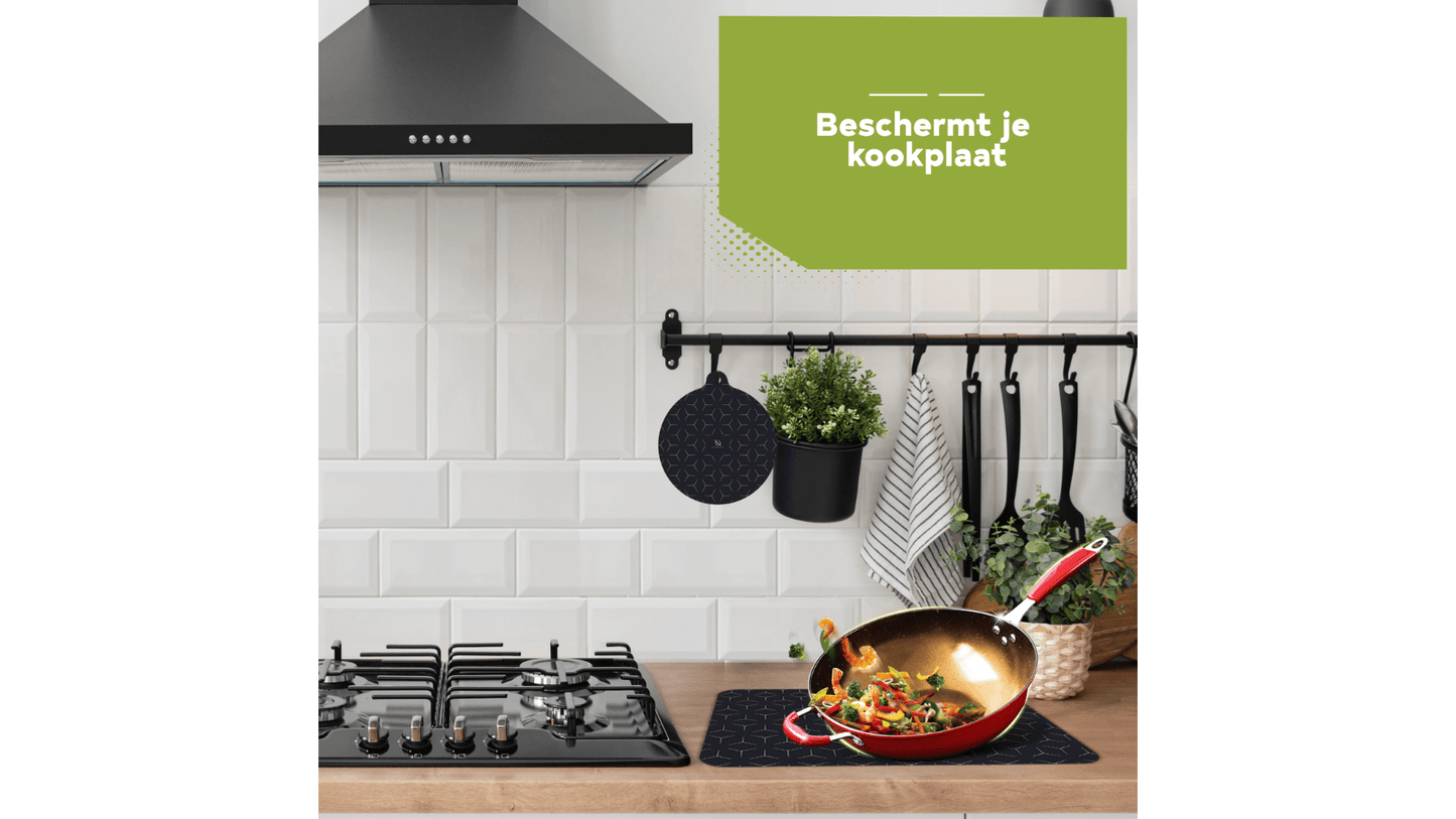 Inductie Beschermer set 6 Stuks