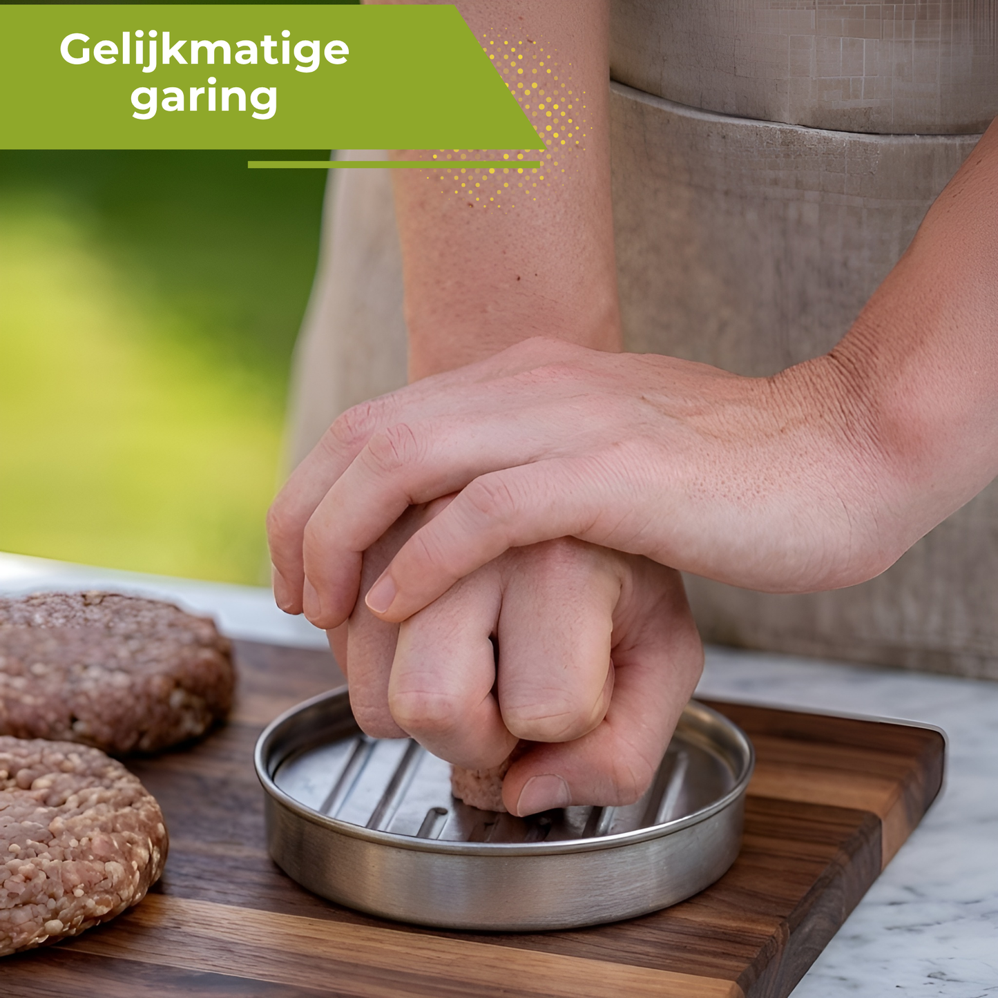 Professionele Hamburgerpers en Hamburgermaker
