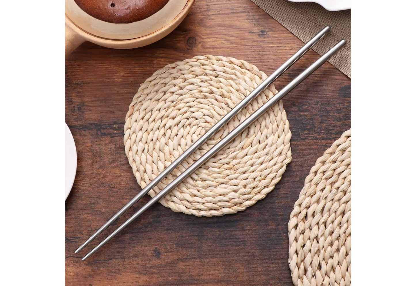 Luxe Chopsticks Set (Zilver)