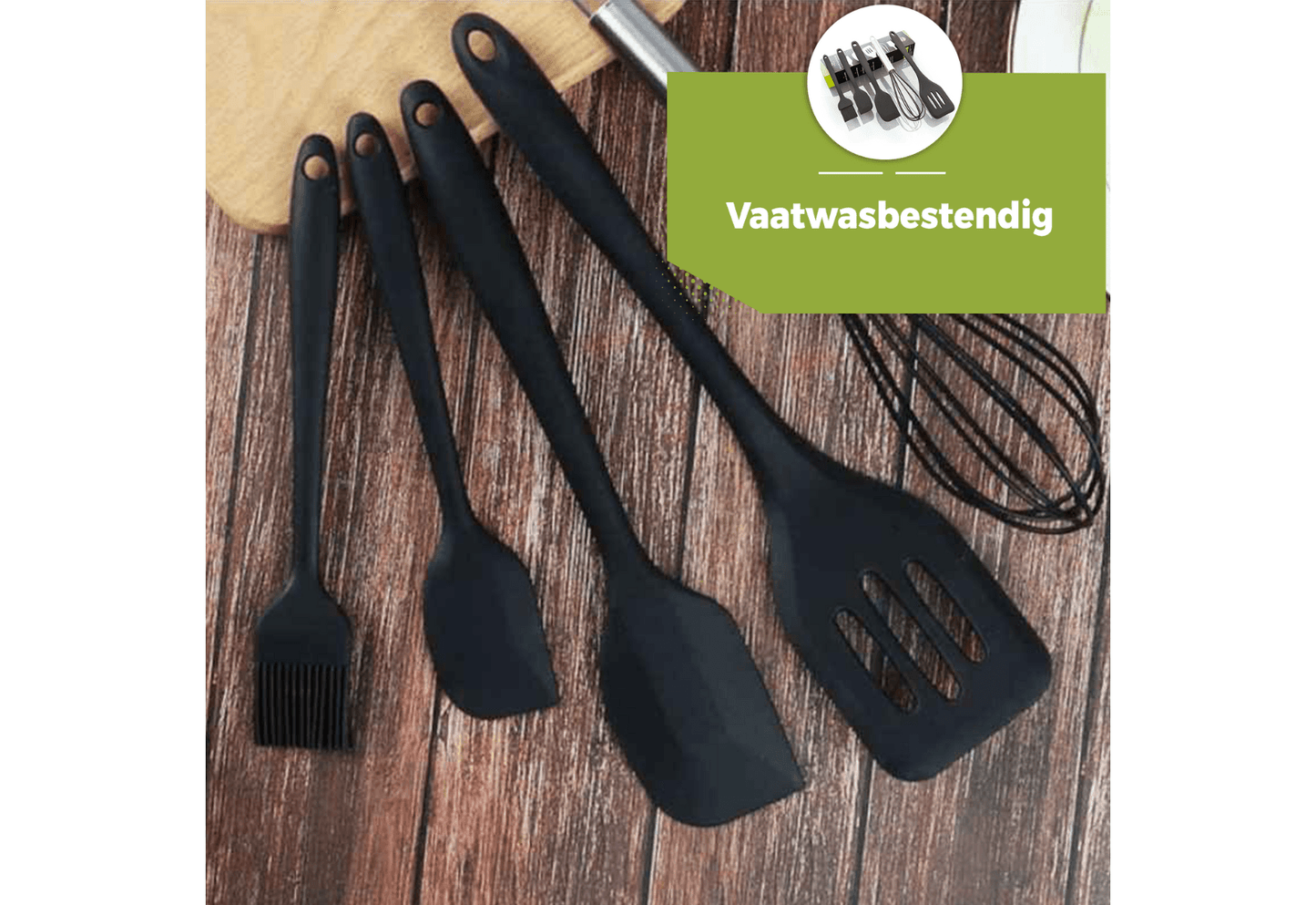 Spatel set van 5 stuks