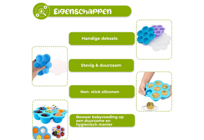 Baby Bewaarbakjes set