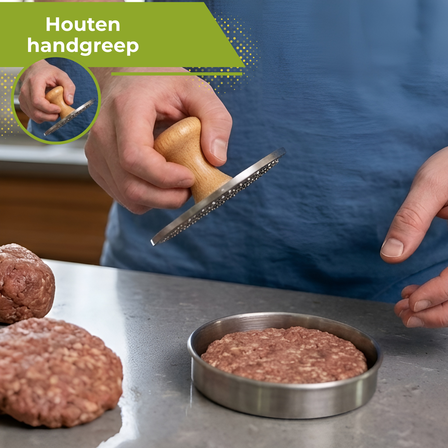 Professionele Hamburgerpers en Hamburgermaker