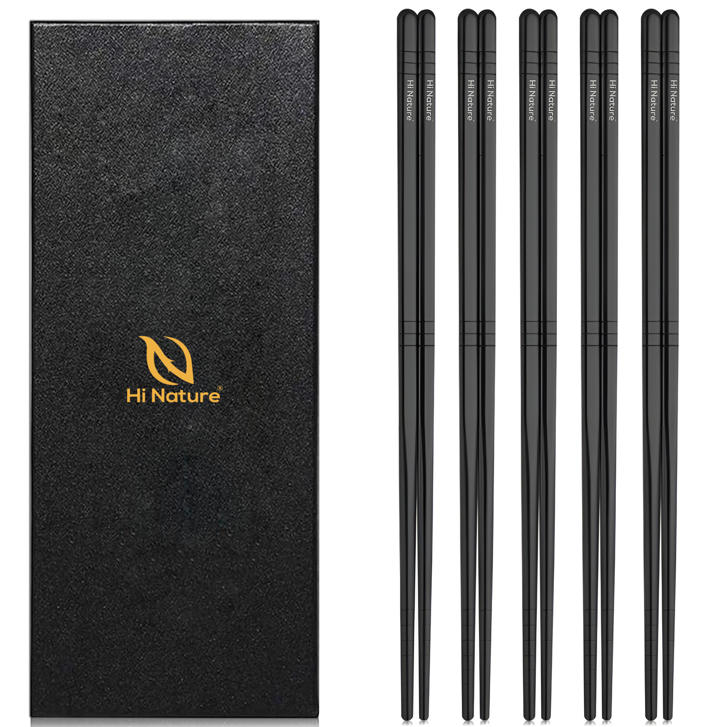 Luxe Chopsticks Set (Zwart)