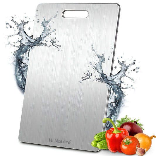 Hi Nature titanium-reinforced stainless steel cutting board