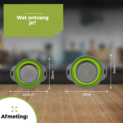Vergiet set 2 Groen