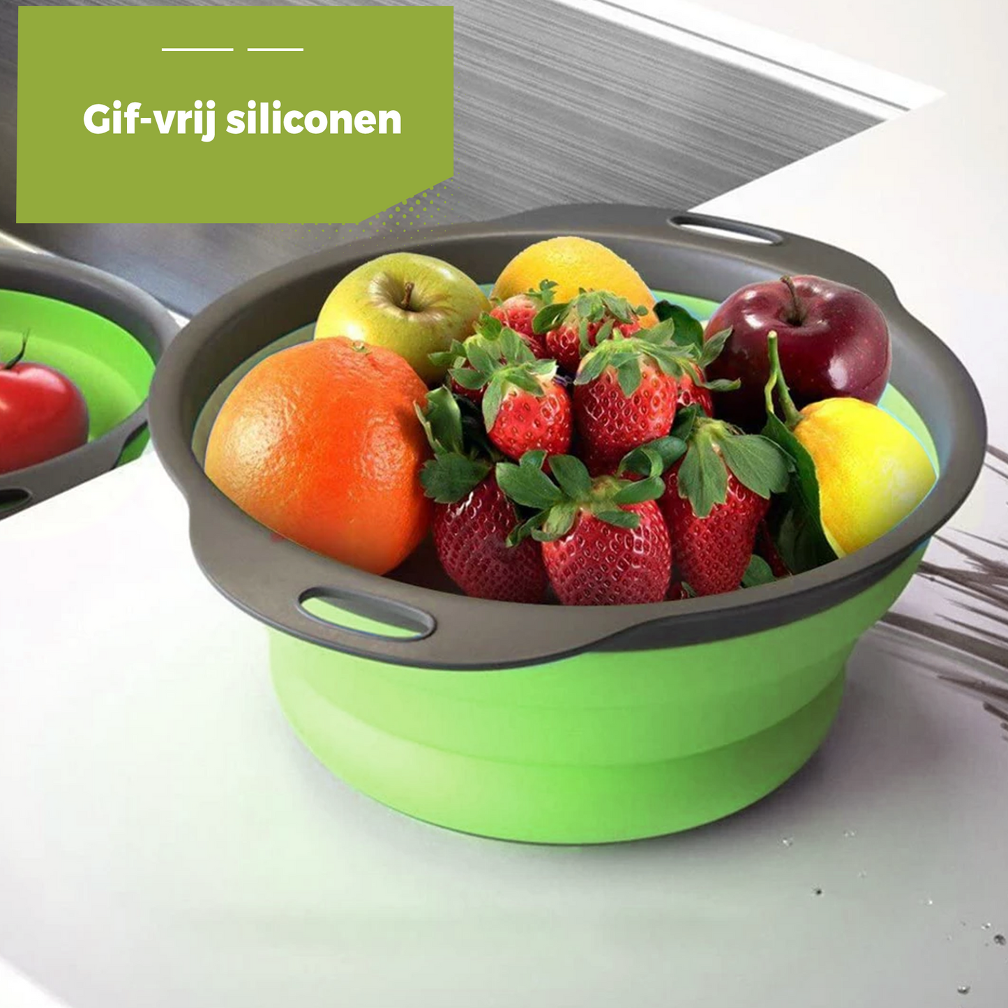Vergiet set 2 Groen