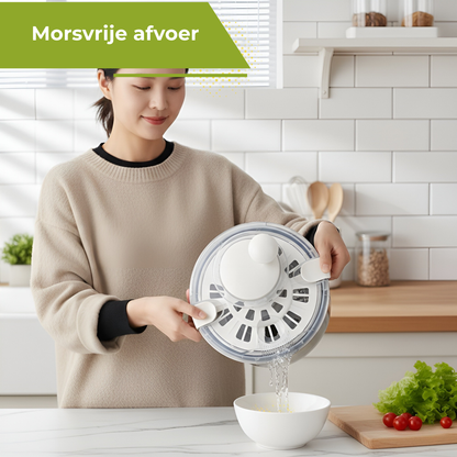 Slacentrifuge - Rotare Salade Spinner - RVS