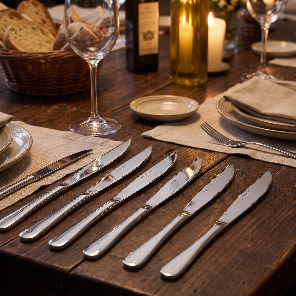 Hi Nature steak knives set of 6 – at the table