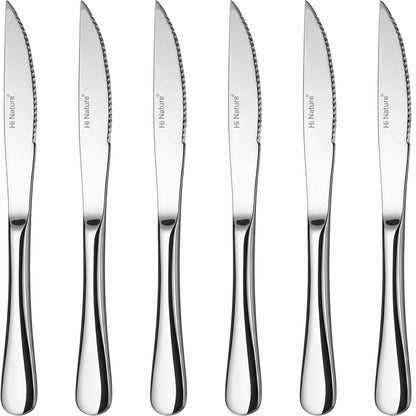 Hi Nature steak knives set of 6 – cutting steak