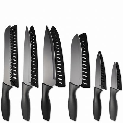 Set de cuchillos de cocina, 6 piezas