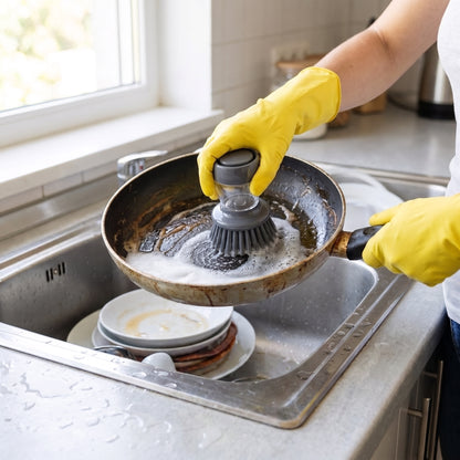Soap Dish Brush